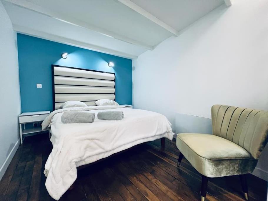 Unique Loft Apartment Located 15 Minutes From The Champs Elysees Saint-Ouen  Eksteriør billede