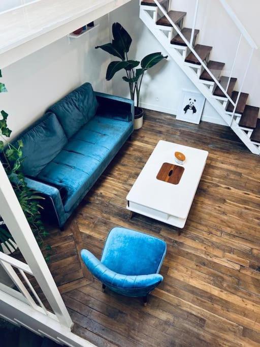 Unique Loft Apartment Located 15 Minutes From The Champs Elysees Saint-Ouen  Eksteriør billede