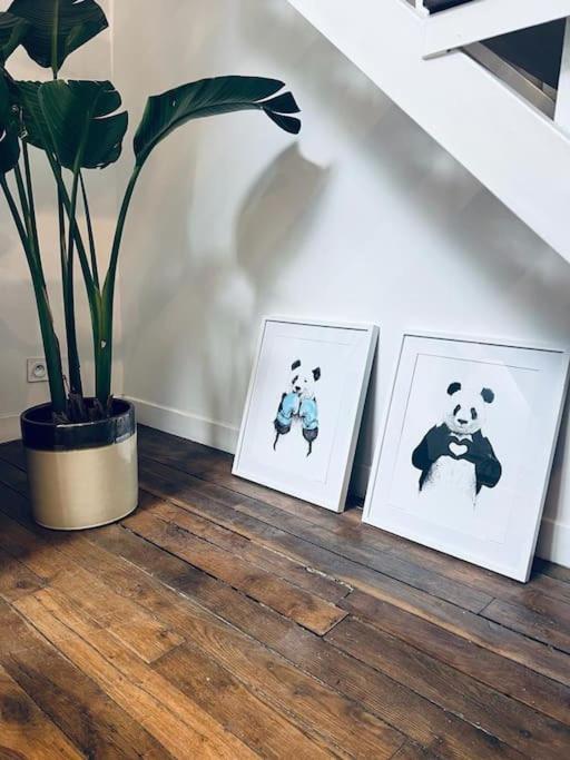 Unique Loft Apartment Located 15 Minutes From The Champs Elysees Saint-Ouen  Eksteriør billede